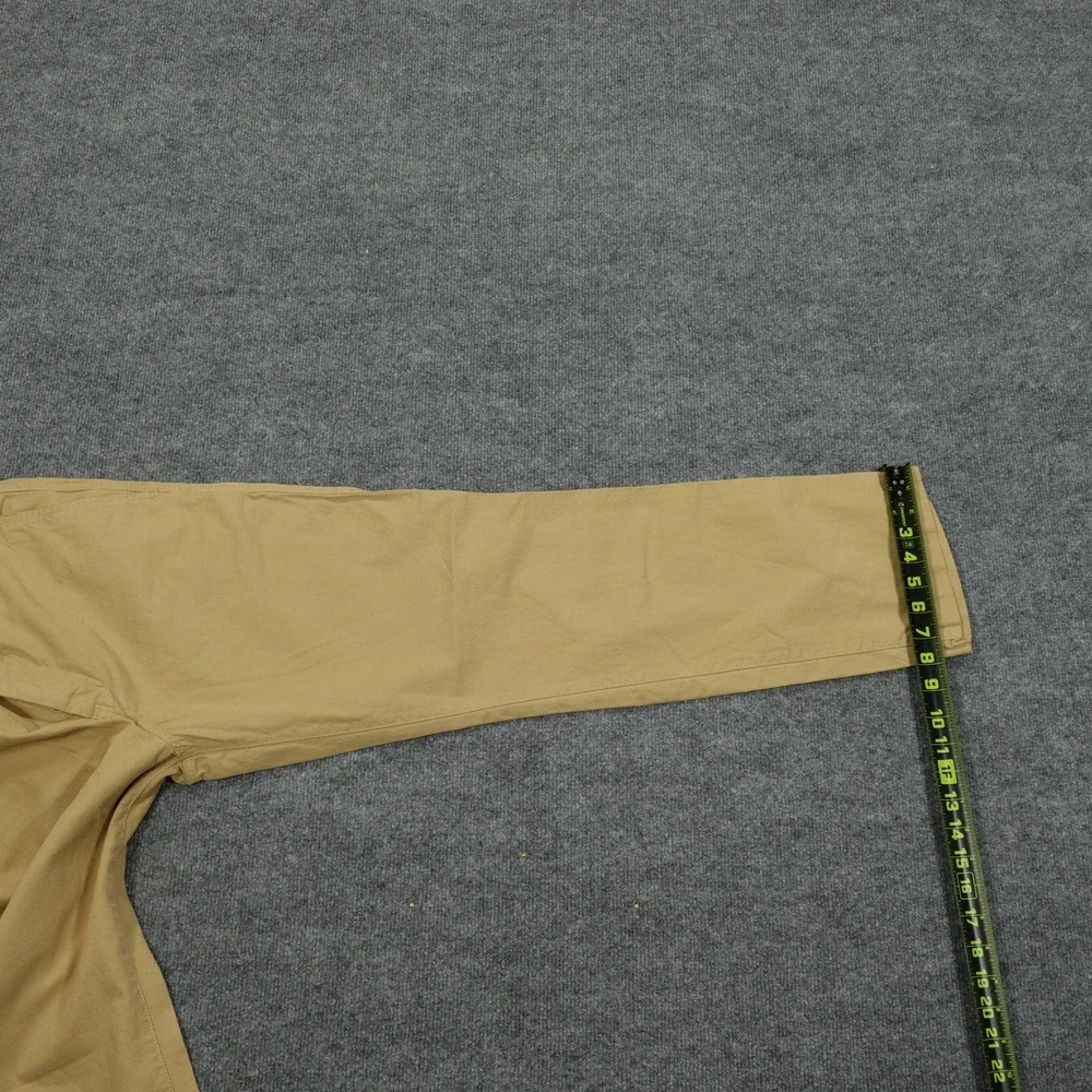 American Eagle Chinos Mens 30x30 Khaki Original Straight Leg Cotton Pants